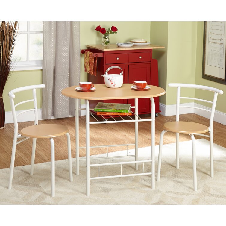 Zipcode Design Volmer 3 Piece Dining Set Reviews Wayfair Canada